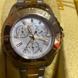 Mother of pearl Invicta watch